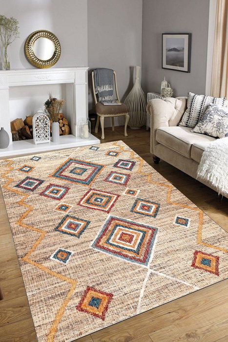 Conceptum Alfombra Multicolor de 80 x 120 cm Conceptum Alfombra Multicolor de 80 x 120 cm